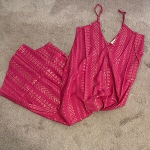 Elan Pink Maxi Dress